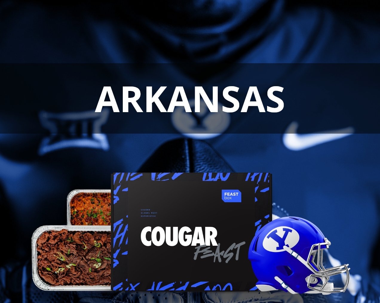 GAME 3: BYU vs. ARKANSAS - FEASTbox Gameday Box